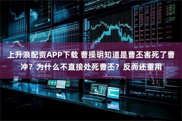 上升浪配资APP下载 曹操明知道是曹丕害死了曹冲？为什么不直接处死曹丕？反而还重用