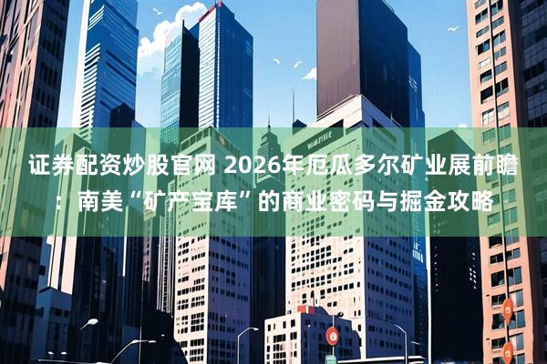 证券配资炒股官网 2026年厄瓜多尔矿业展前瞻：南美“矿产宝库”的商业密码与掘金攻略